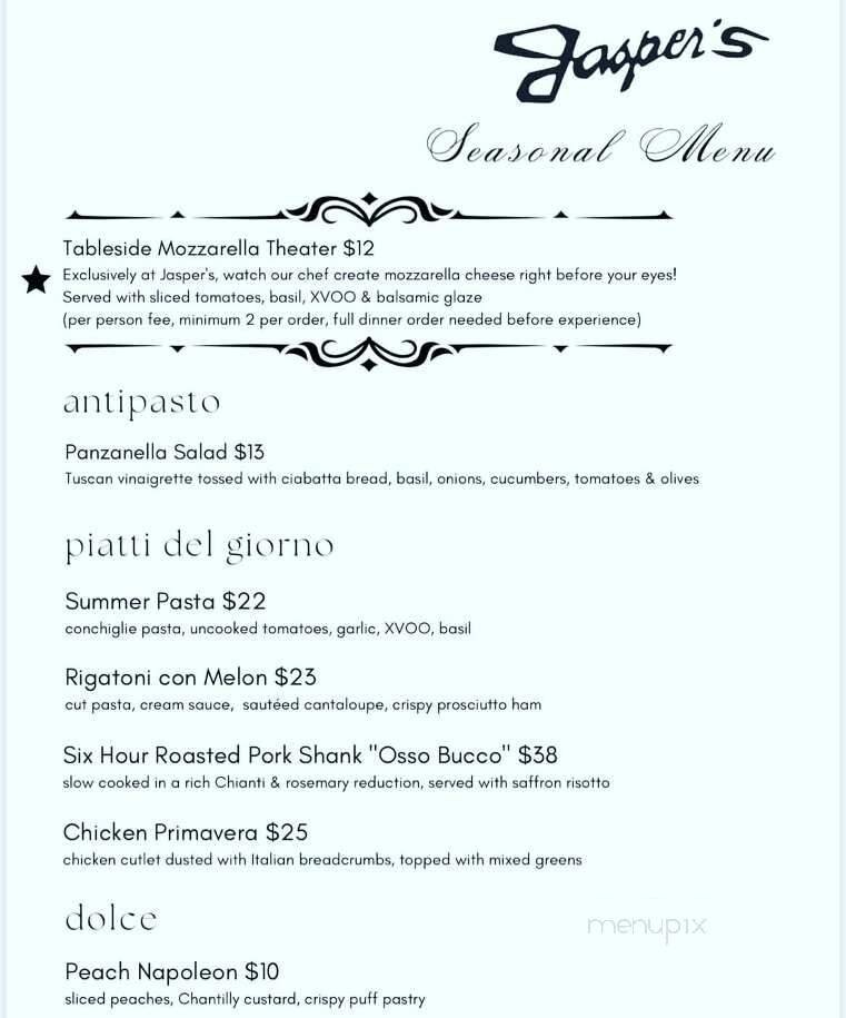 Menu page 1