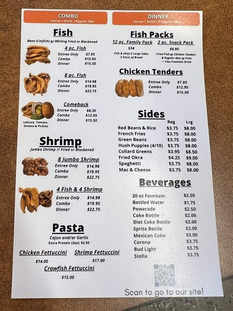 Menu page 1