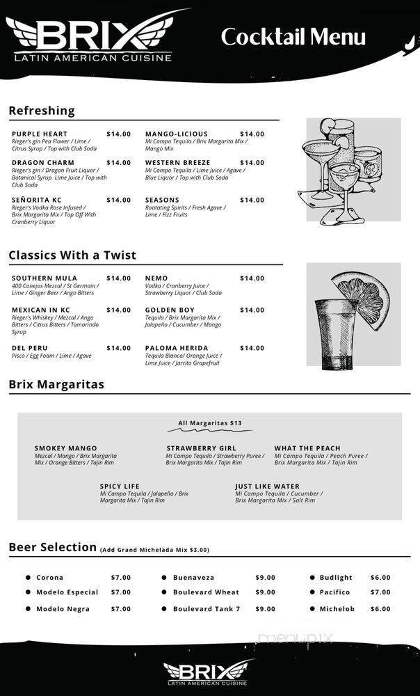 Menu page 2