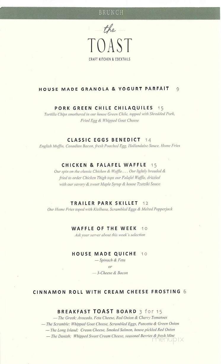 Menu page 5