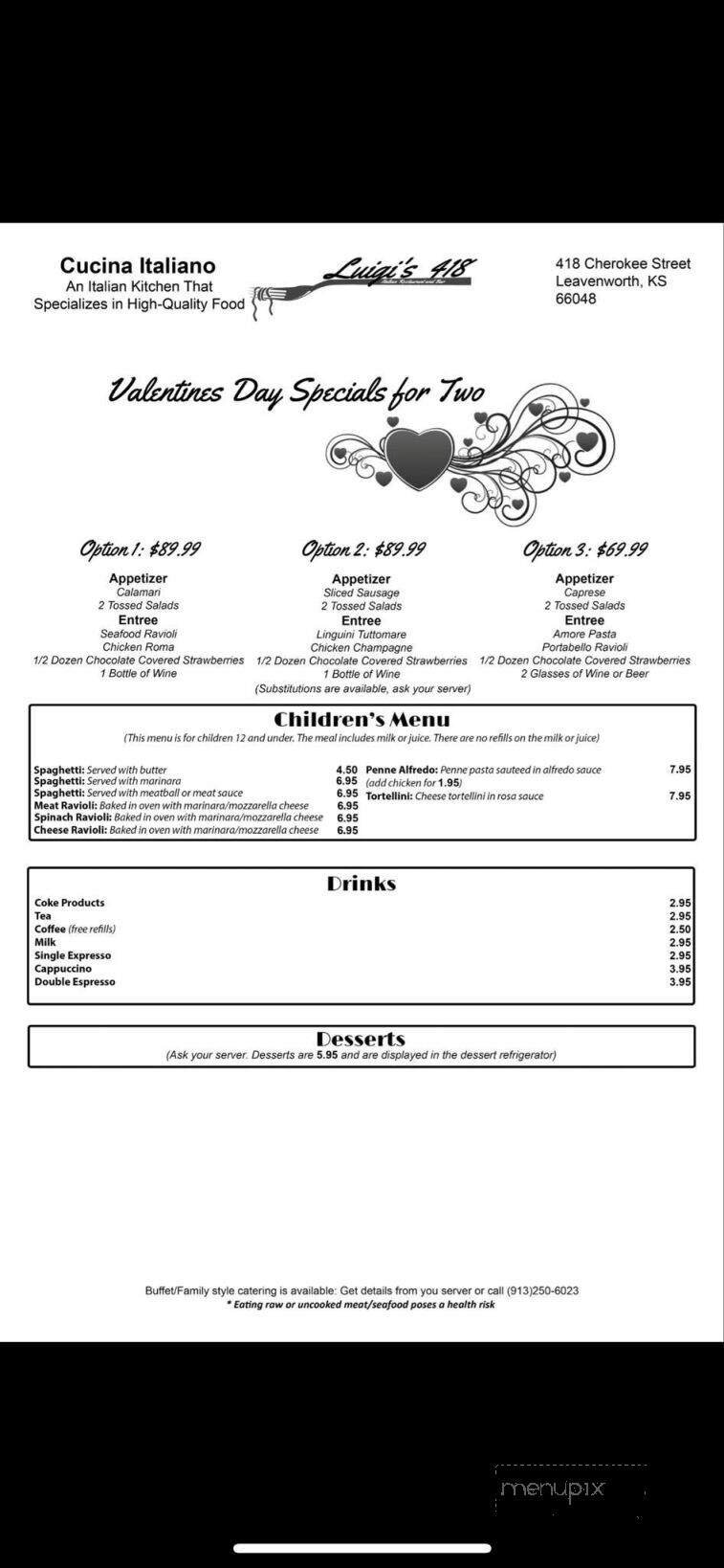 Menu page 2
