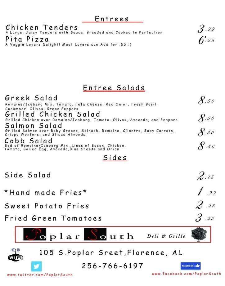 Menu page 2
