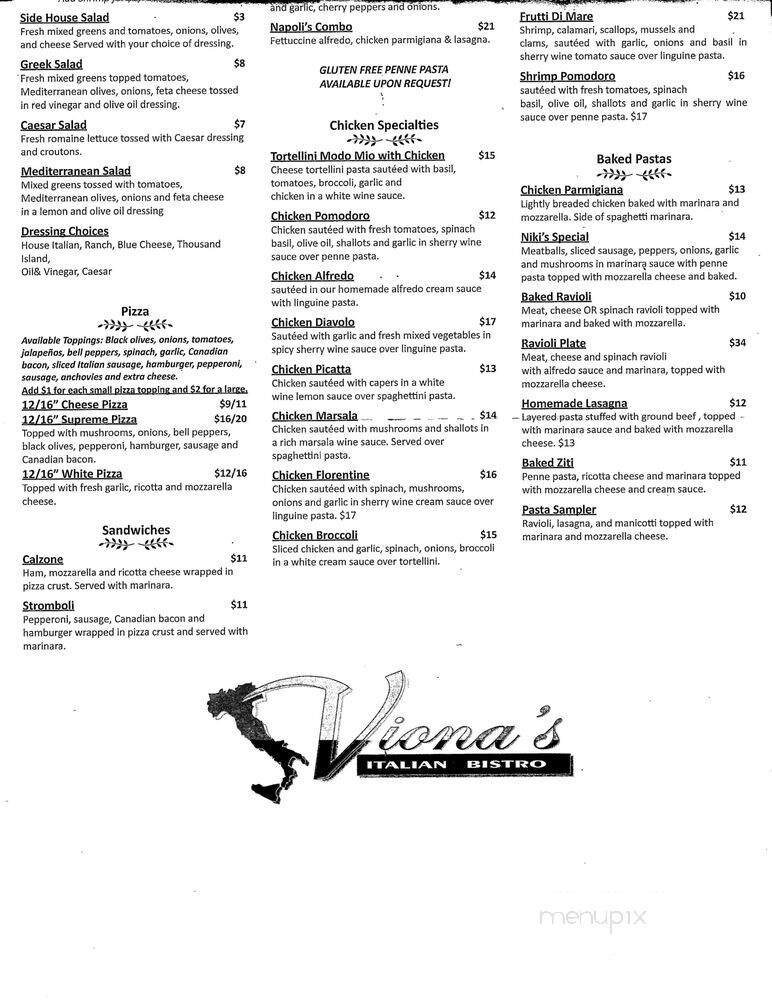 Menu page 2