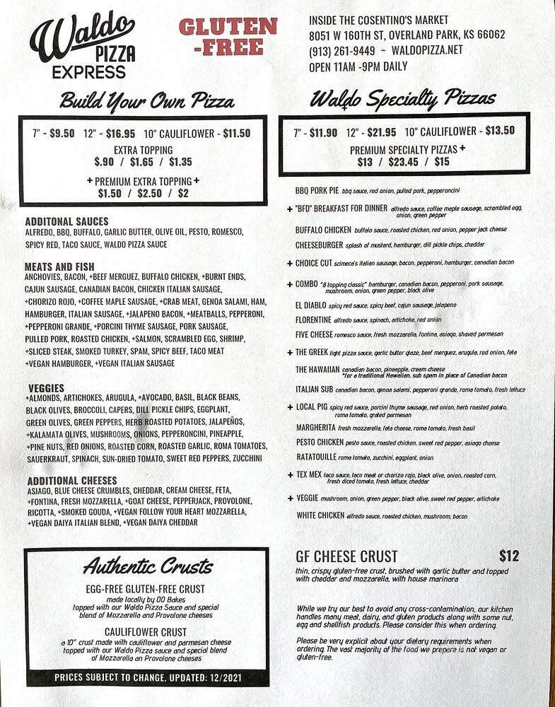 Menu page 2