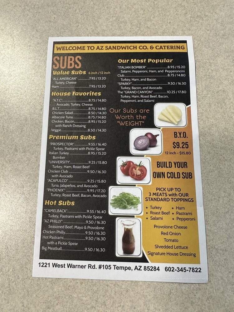 Menu page 2