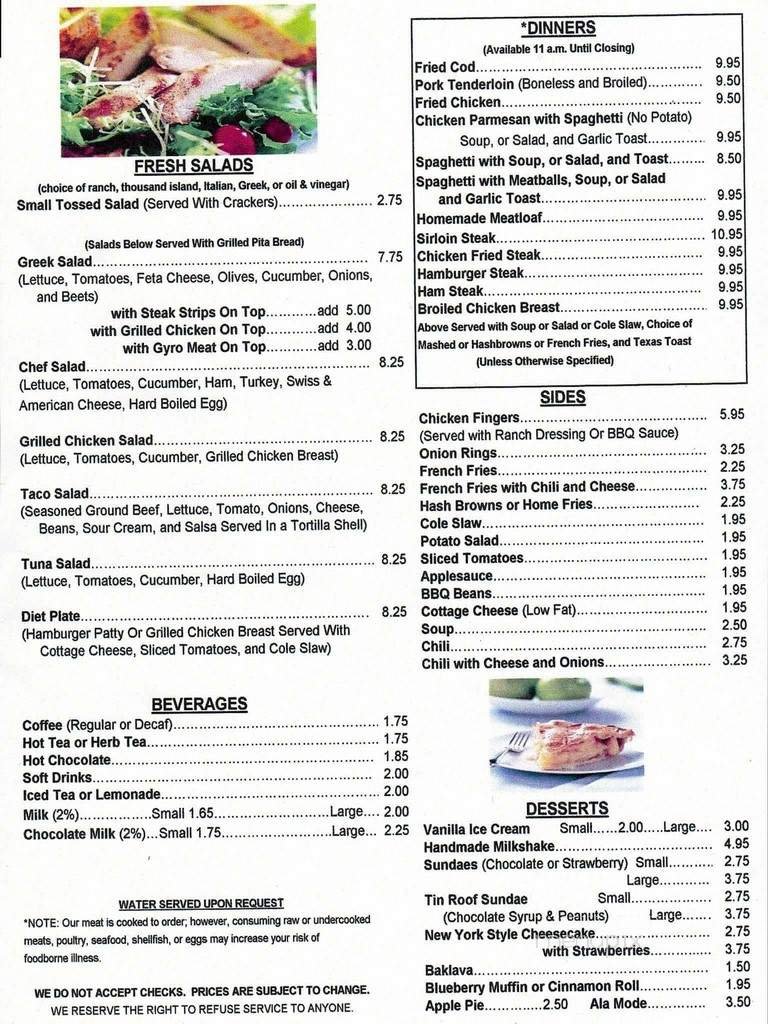 Menu page 4