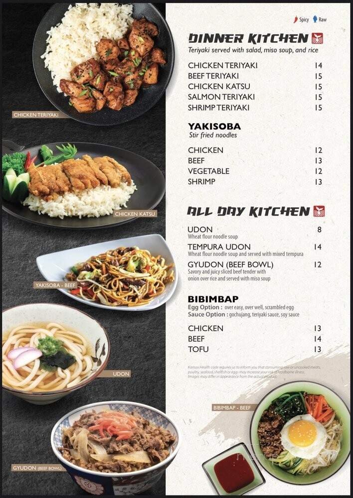 Menu page 2