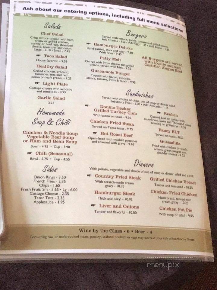 Menu page 2