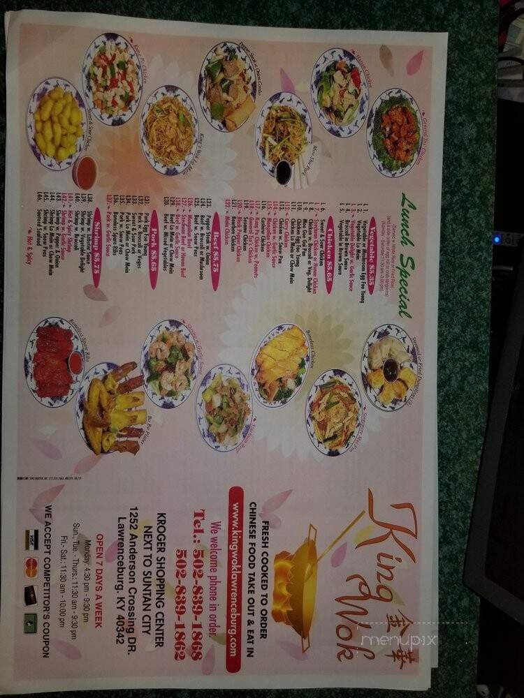 Menu page 2