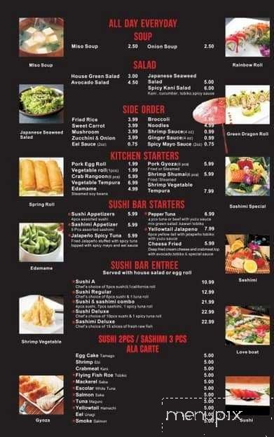 Menu page 2