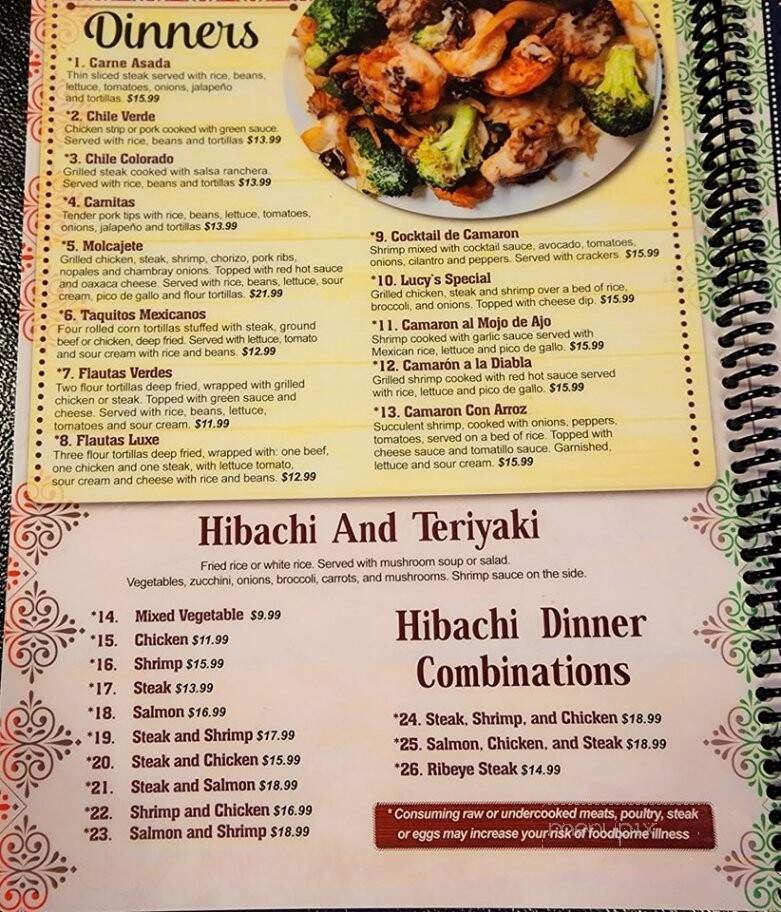 Menu page 4