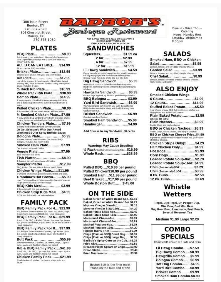 Menu page 2