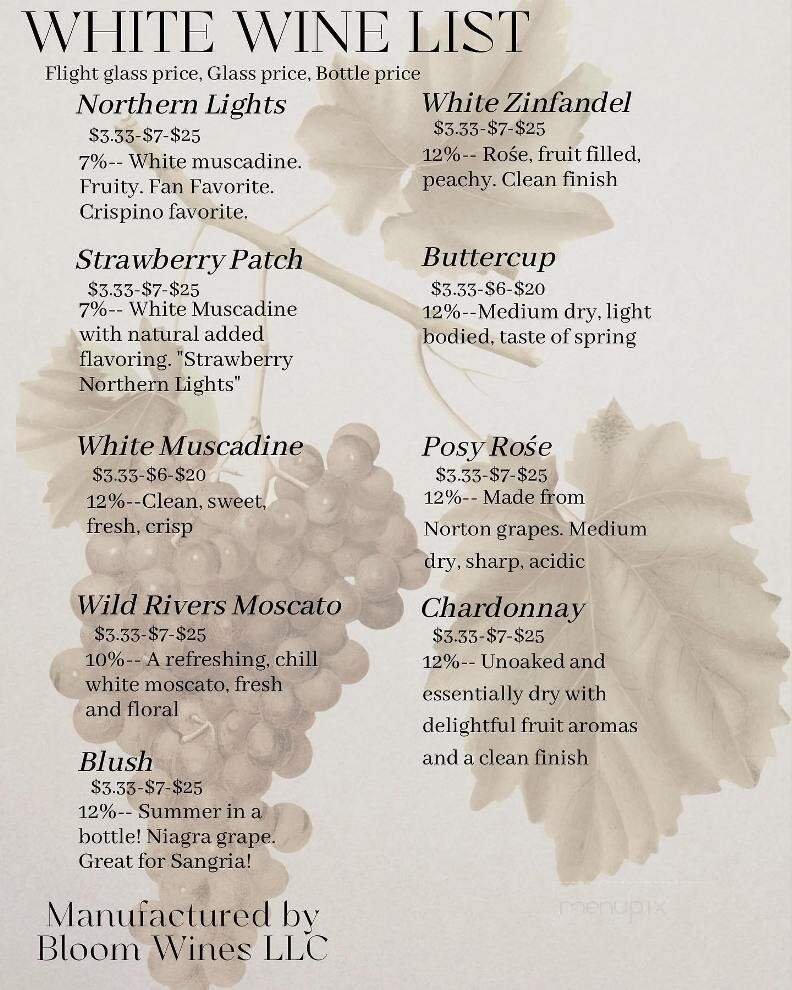 Menu page 5