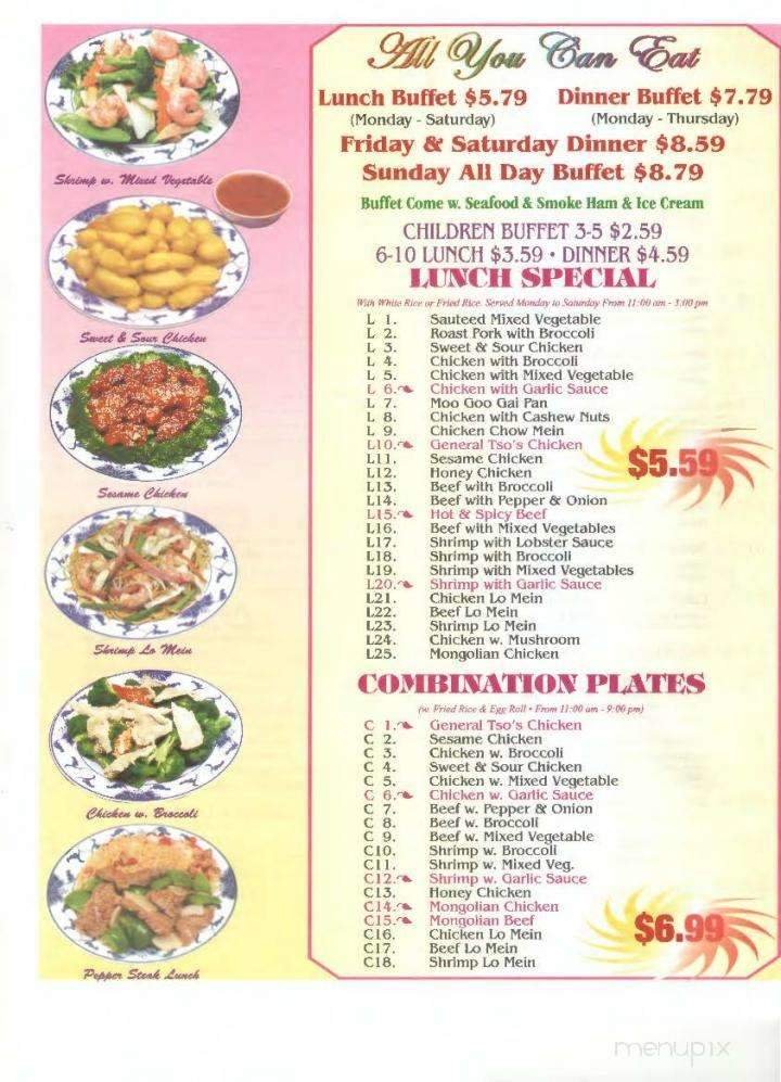 Menu page 3