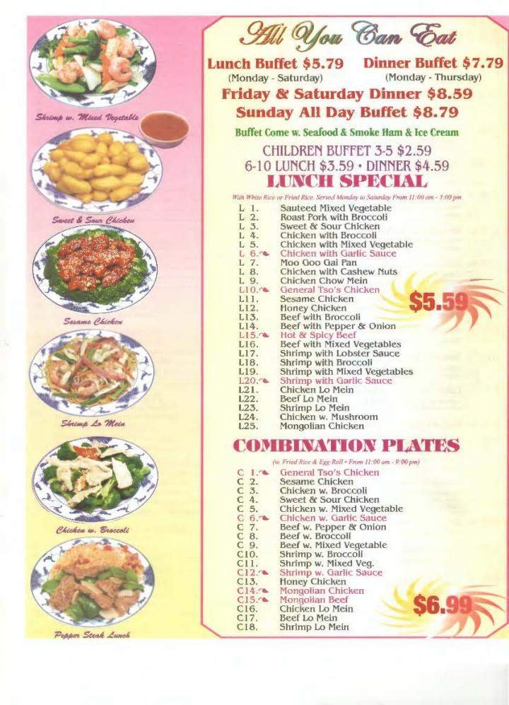 Menu page 7