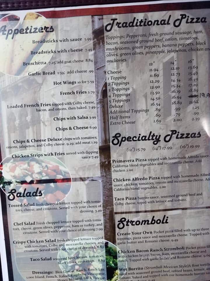 Menu page 2
