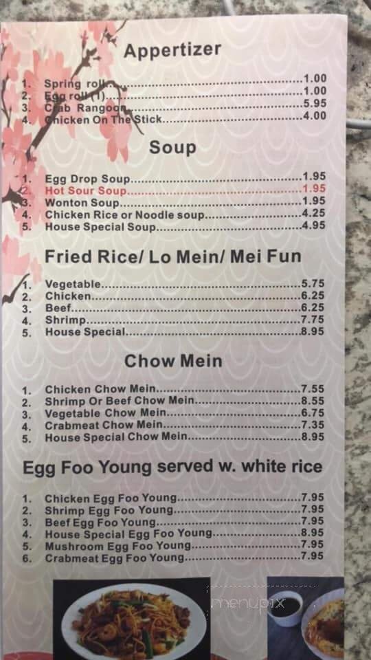 Menu page 2