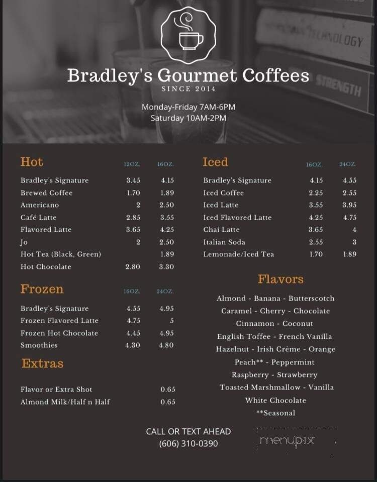 Menu page 1