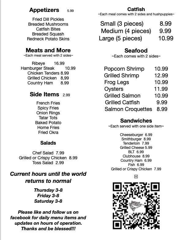 Menu page 1