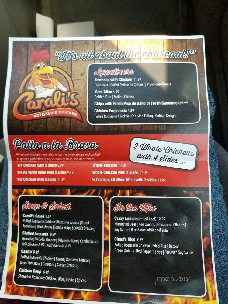 Menu page 1