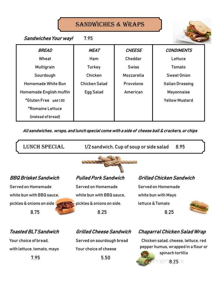 Menu page 4