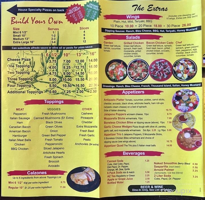 Menu page 2