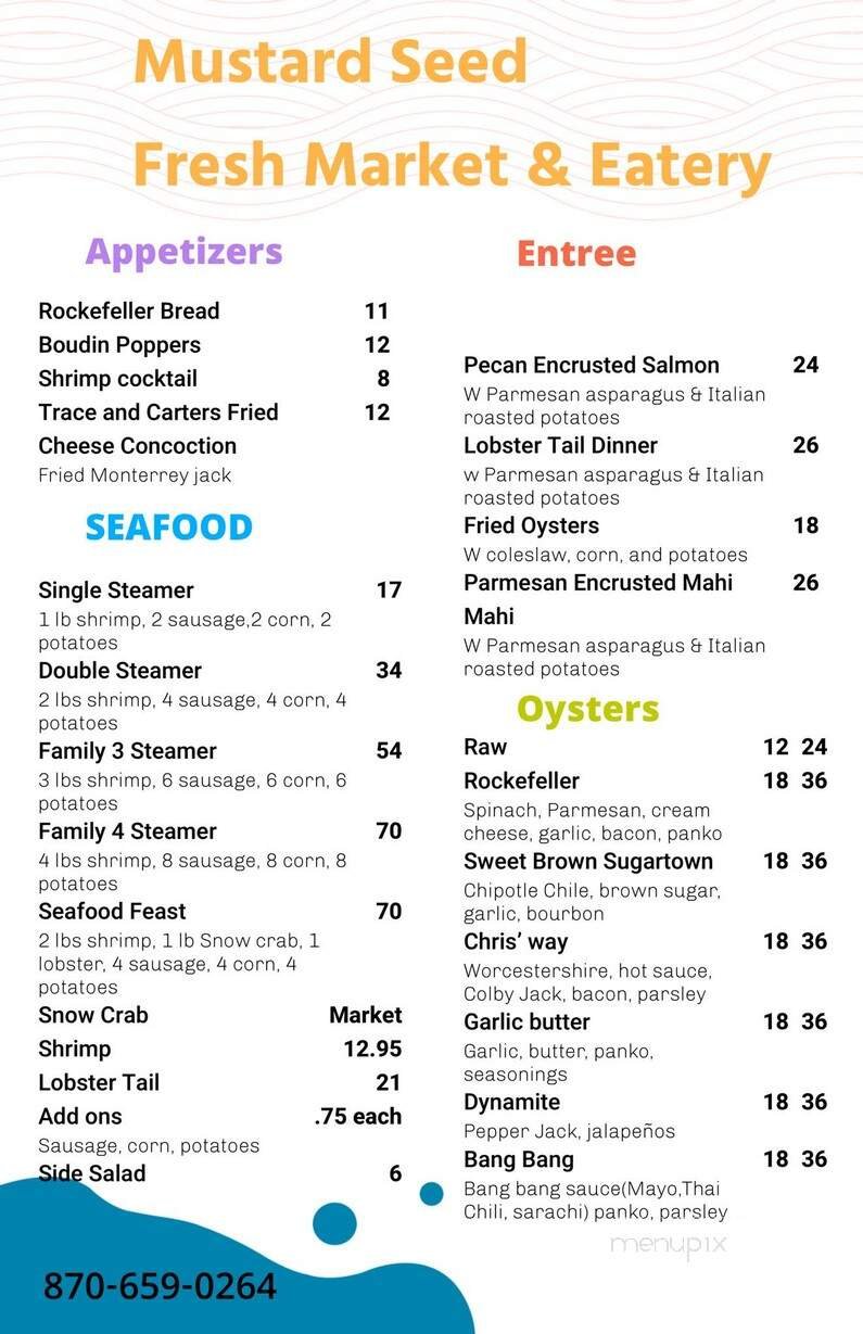 Menu page 2