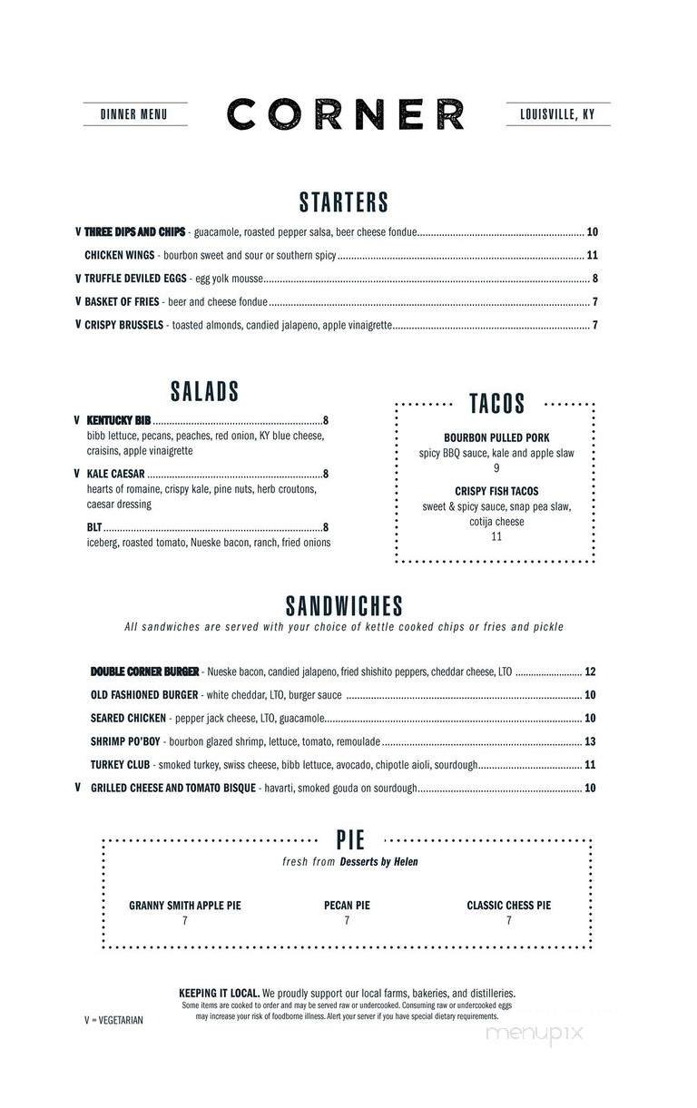 Menu page 2