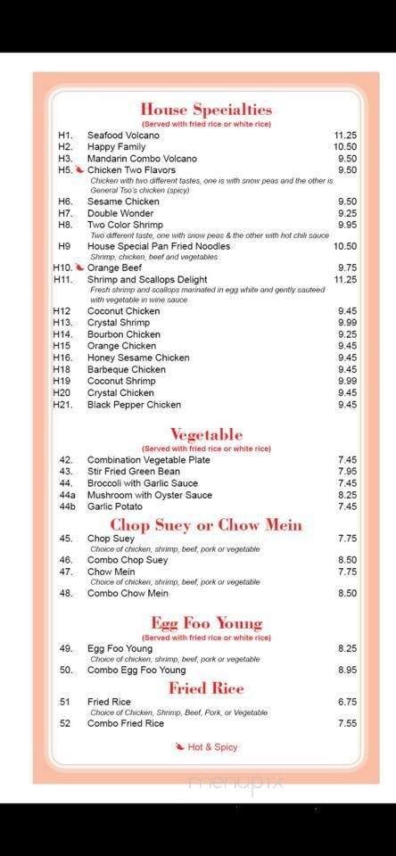 Menu page 3