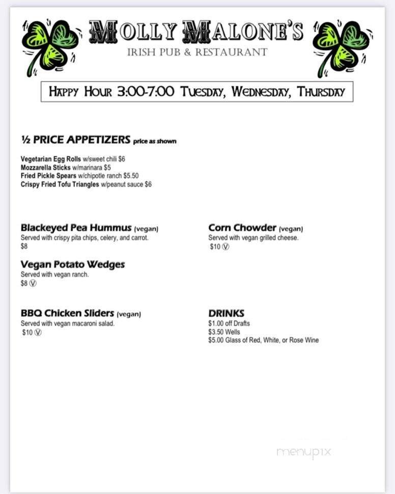Menu page 2