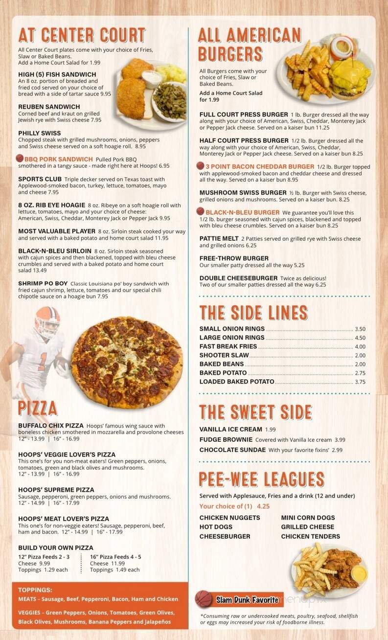 Menu page 2