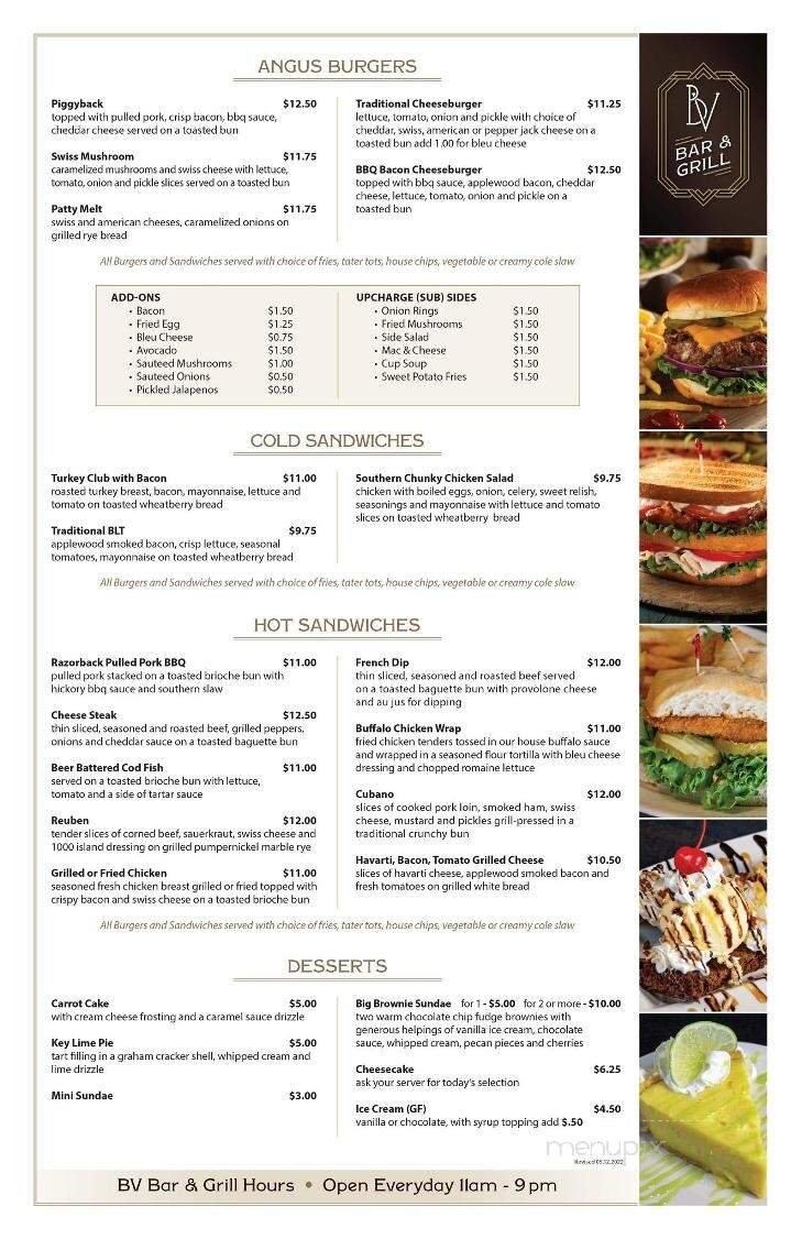 Menu page 2