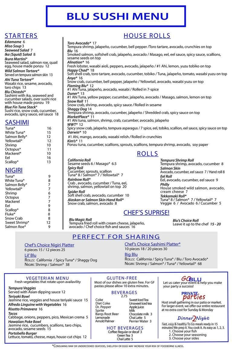 Menu page 2