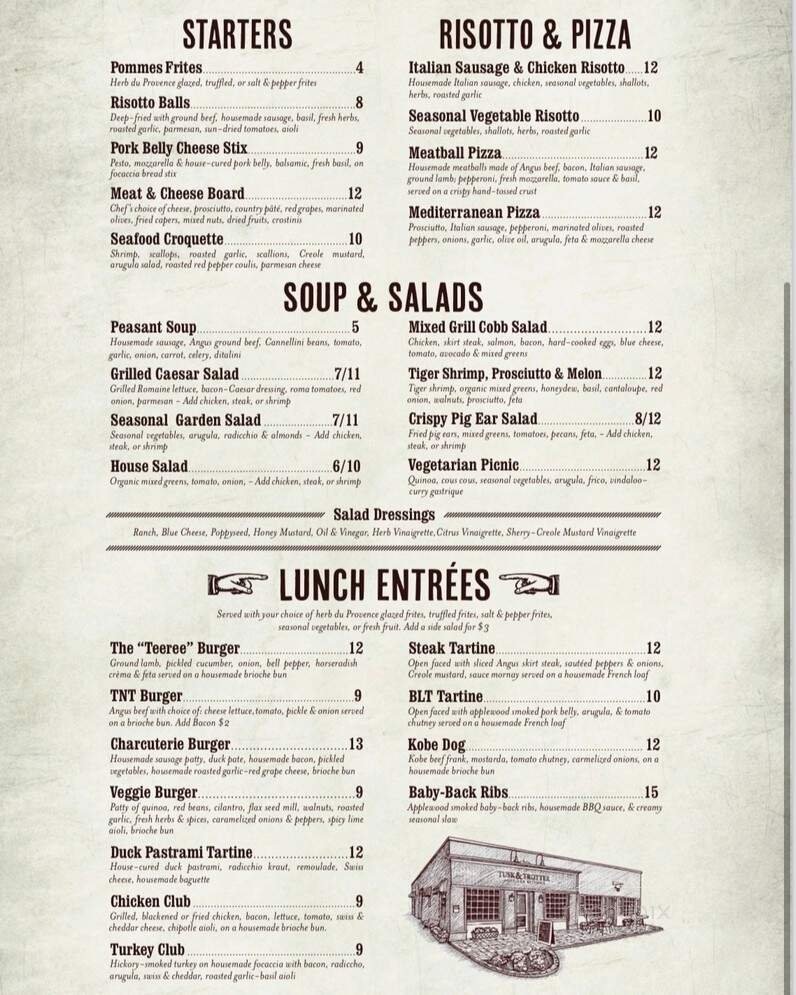 Menu page 1