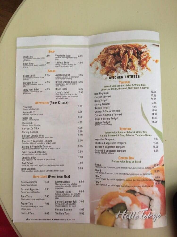Menu page 2