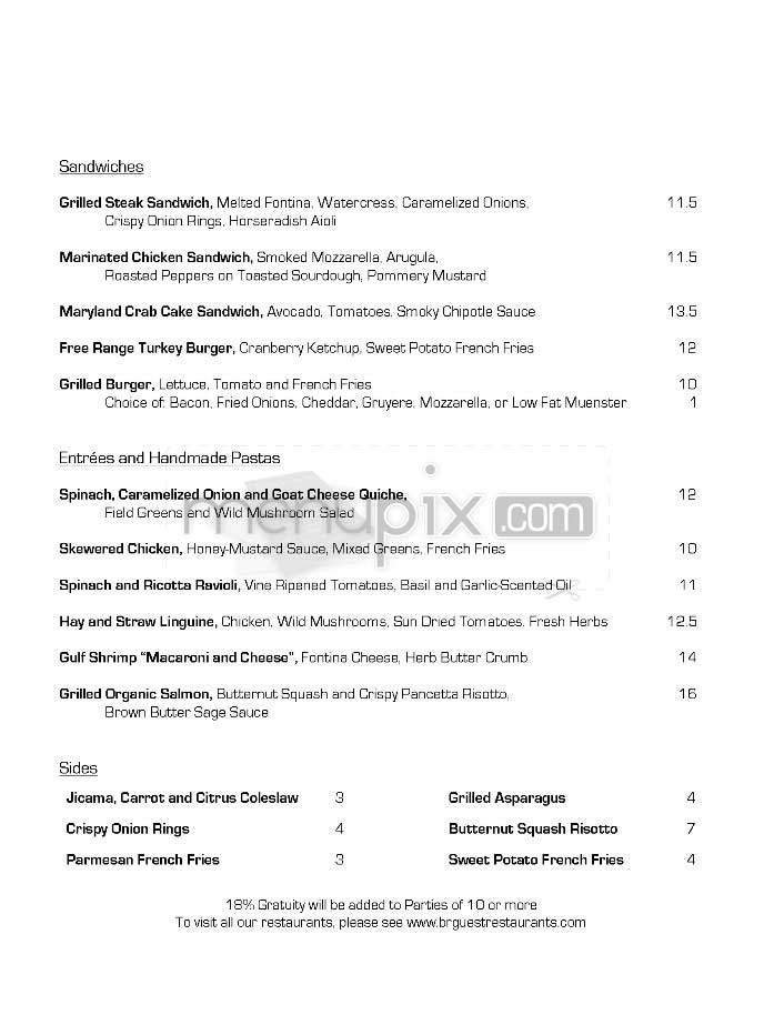 Menu page 3