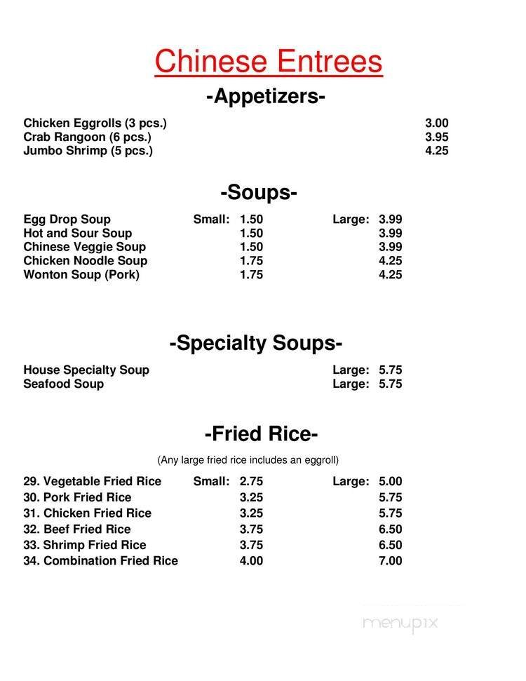 Menu page 6