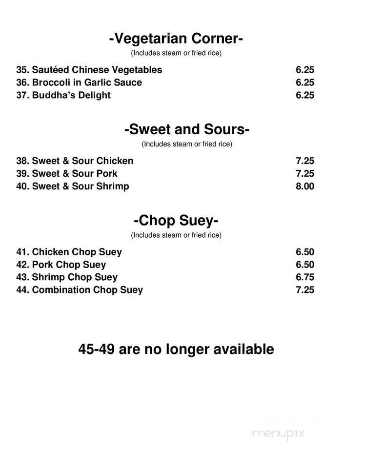 Menu page 7
