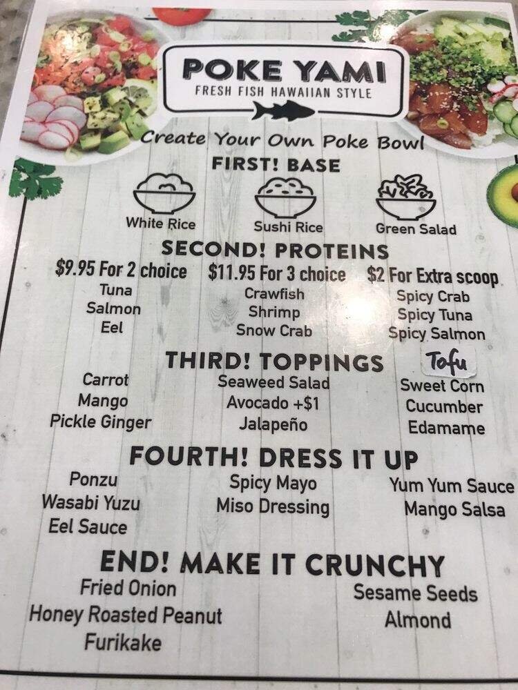 Menu page 1
