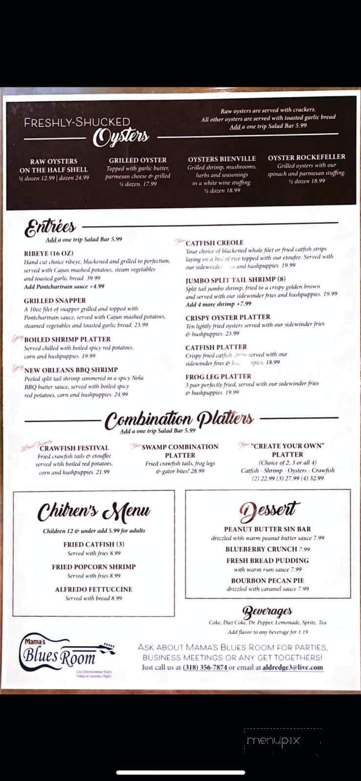 Menu page 2