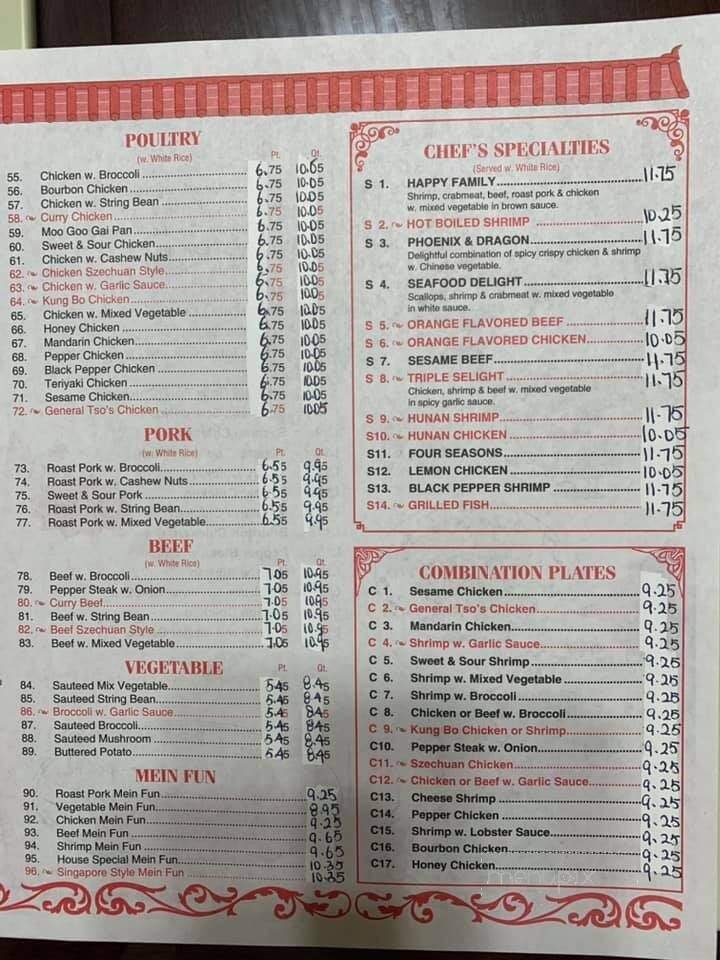 Menu page 2