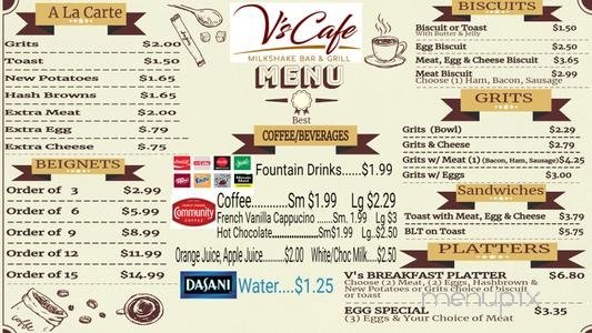 Menu page 1