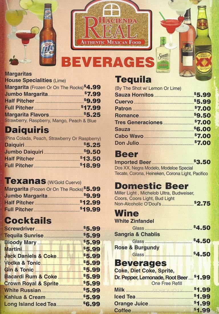 Menu page 2
