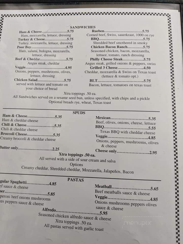 Menu page 5