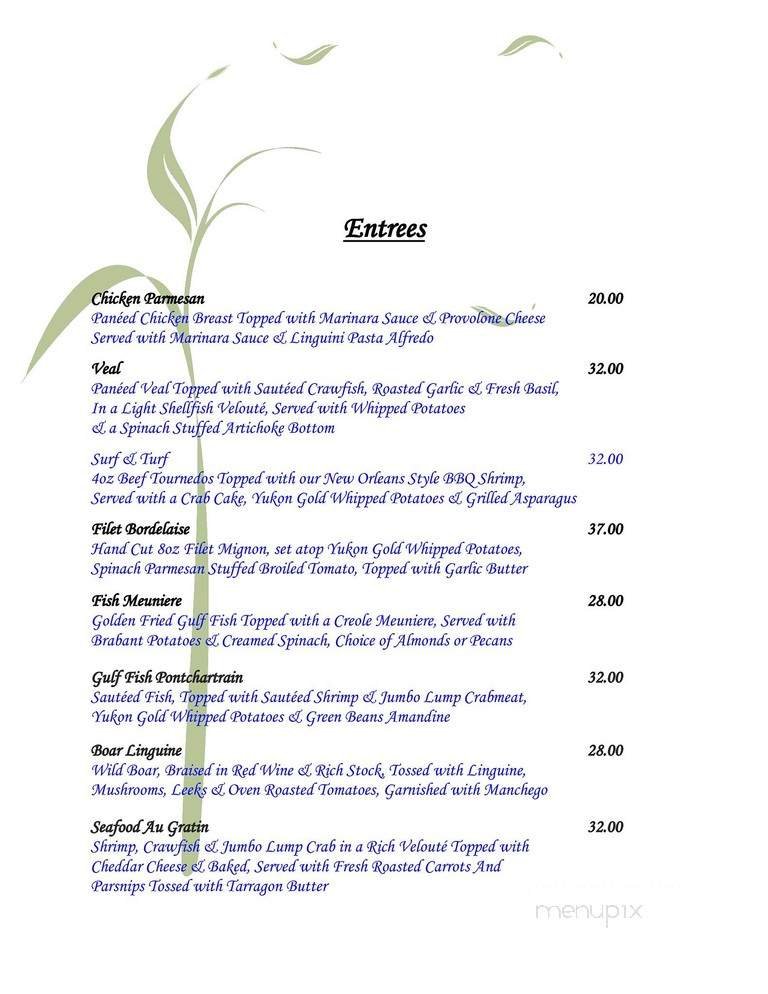 Menu page 2