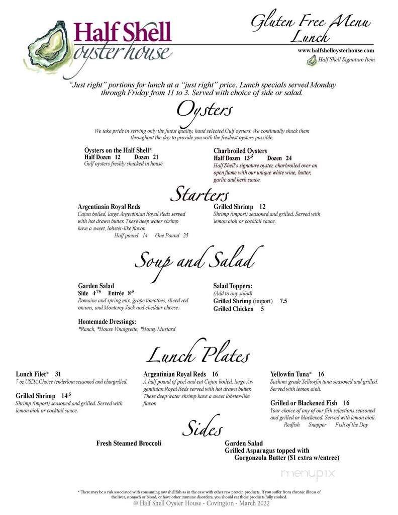 Menu page 2