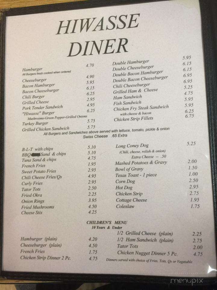 Menu page 2