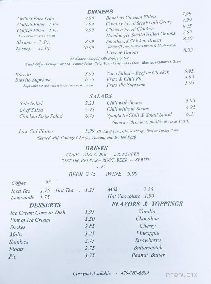 Menu page 7