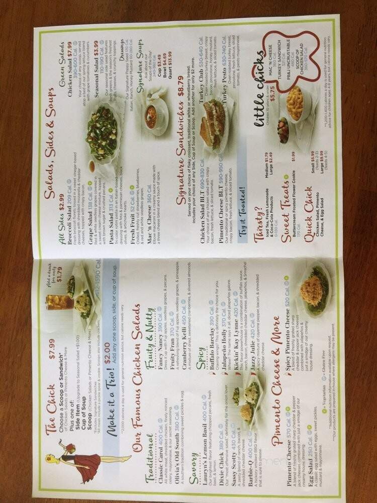 Menu page 1