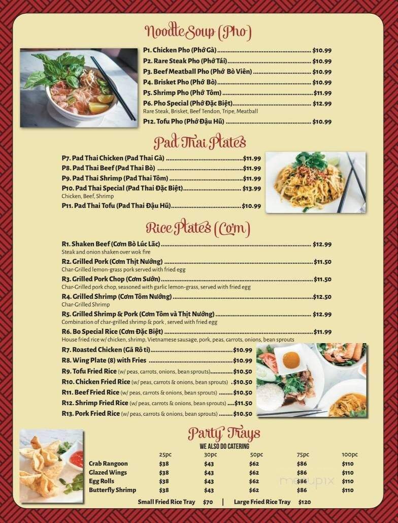 Menu page 2